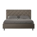 Lit double 170x200 avec rangement moderne rembourré Priya M3 Caractéristiques