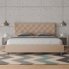 Lit king-size 180x200 avec rangement rembourré Priya K Achat