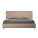 Lit king-size 180x200 avec rangement rembourré Priya K 