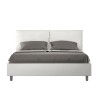 Lit double avec rangement 160x190 tête de lit coussins Antea M Remises