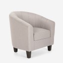 Fauteuil Club enveloppant Salon Design Bureau Salle D’attente Seashell Class Modèle