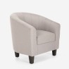 Fauteuil Club enveloppant Salon Design Bureau Salle D’attente Seashell Class Modèle