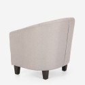 Fauteuil Club enveloppant Salon Design Bureau Salle D’attente Seashell Class Caractéristiques