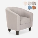 Fauteuil Club enveloppant Salon Design Bureau Salle D’attente Seashell Class Catalogue