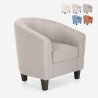 Fauteuil Club enveloppant Salon Design Bureau Salle D’attente Seashell Class Catalogue