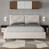 Lit double avec rangement 160x200 tête de lit coussins Appia M1 Achat