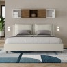 Lit double 180x200 king size avec rangement rembourré Antea K Achat