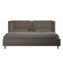 Lit double avec rangement 180x200 king size rembourré Annalisa K 