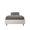 Lit double avec rangement 140x200 sommier français Azelia F Remises