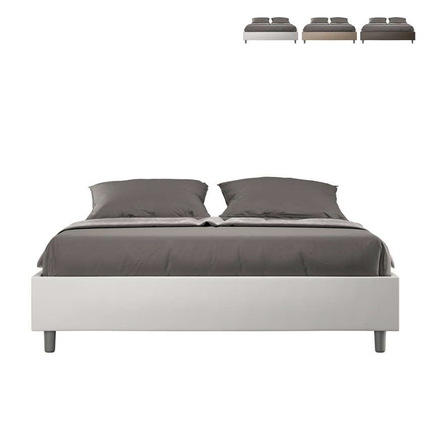 Lit double sommier 160x190 avec coffre Azelia M Catalogue Lit double sommier 160x190 avec coffre Azelia M Catalogue