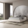 Lit double sommier 160x190 avec coffre Azelia M Dimensions