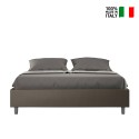 Lit double avec sommier coffre 160x200 Azelia M1 Modèle