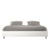 Lit double avec rangement 180x200 sommier king size Azelia K 