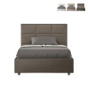Lit une place et demi 120x190 avec rangement design Mika P Prix