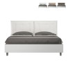 Lit double avec rangement 160x190cm en bois avec coussins Egos Annalisa Prix