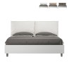 Lit coffre double en bois 160x190 cm avec coussins Egos Antea Prix