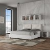 Lit double avec rangement 160x190cm coussins bois Egos Appia Réductions