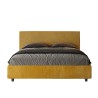 Lit-coffre double en tissu 160x190 conteneur de rangement moderne Arla Norris Era Remises