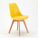 Chaise de salon et bar design scandinave avec coussin nordica Tulipan Offre