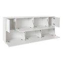 Buffet de salon 200cm buffet de cuisine blanc design Lopar Réductions