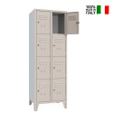Vestiaire 8 casiers bureau école salle de sport Hoch Vente