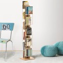 Bibliothèque colonne verticale en bois 13 étagères h195cm Zia Veronica H Offre