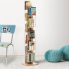 Bibliothèque colonne verticale en bois 13 étagères h195cm Zia Veronica H Offre