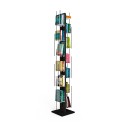 Bibliothèque verticale à colonne en bois 13 étagères h195cm Zia Veronica H Choix