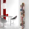 Bibliothèque murale verticale h150cm en bois 10 étagères Zia Veronica WMH Offre