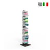 Étagère colonne verticale h150cm bois 10 étagères Zia Ortensia MH Remises