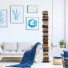 Bibliothèque colonne verticale bois h195cm 13 étagères Zia Ortensia H Offre