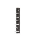 Étagère murale en bois h105cm 7 étagères verticale Zia Ortensia SF Catalogue