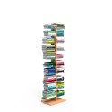 Bibliothèque à colonnes verticales h150cm double face 20 étagères Zia Bice MH Modèle