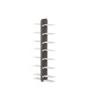 Bibliothèque suspendue en bois double face h105cm 14 étagères Zia Bice SF Catalogue