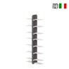 Bibliothèque suspendue en bois double face h105cm 14 étagères Zia Bice SF Remises