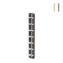 Porte-bouteilles suspendu 14 bouteilles de vin design Zia Gaia SF Promotion