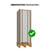 Armoire de rangement balais en métal multi-usage avec 4 étagères et serrure Mopp Réductions