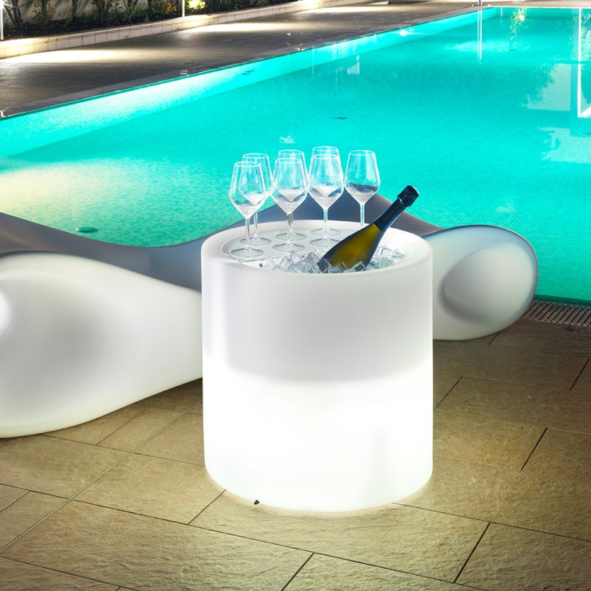 Home Fitting Party table lumineuse conteneur jardin bar piscine lounge