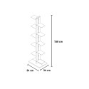 Étagère colonne pour plantes d'intérieur 10 niveaux design Zia Flora MH 