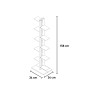 Étagère colonne pour plantes d'intérieur 10 niveaux design Zia Flora MH 