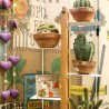 Étagère à plantes intérieure colonne 13 niveaux design Zia Flora H Réductions