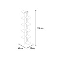 Étagère murale design pour plantes d'intérieur 10 niveaux Zia Flora WMH Prix