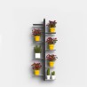 Support de pots de plantes design suspendu d'intérieur 8 étagères Zia Flora SF Modèle
