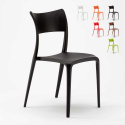 Lot de 20 Chaises de bar et restaurant empilables en polypropylène Parisienne Promotion