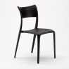Lot de 20 Chaises de bar et restaurant empilables en polypropylène Parisienne 