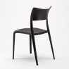 Lot de 20 Chaises de bar et restaurant empilables en polypropylène Parisienne 