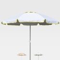 Parasol de plage et mer anti-vent 220 cm en coton Bagnino Light Remises