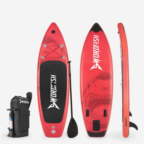 Planche de SUP gonflable Stand Up Paddle pour enfant 8'6" 260cm Red Shark Junior Promotion