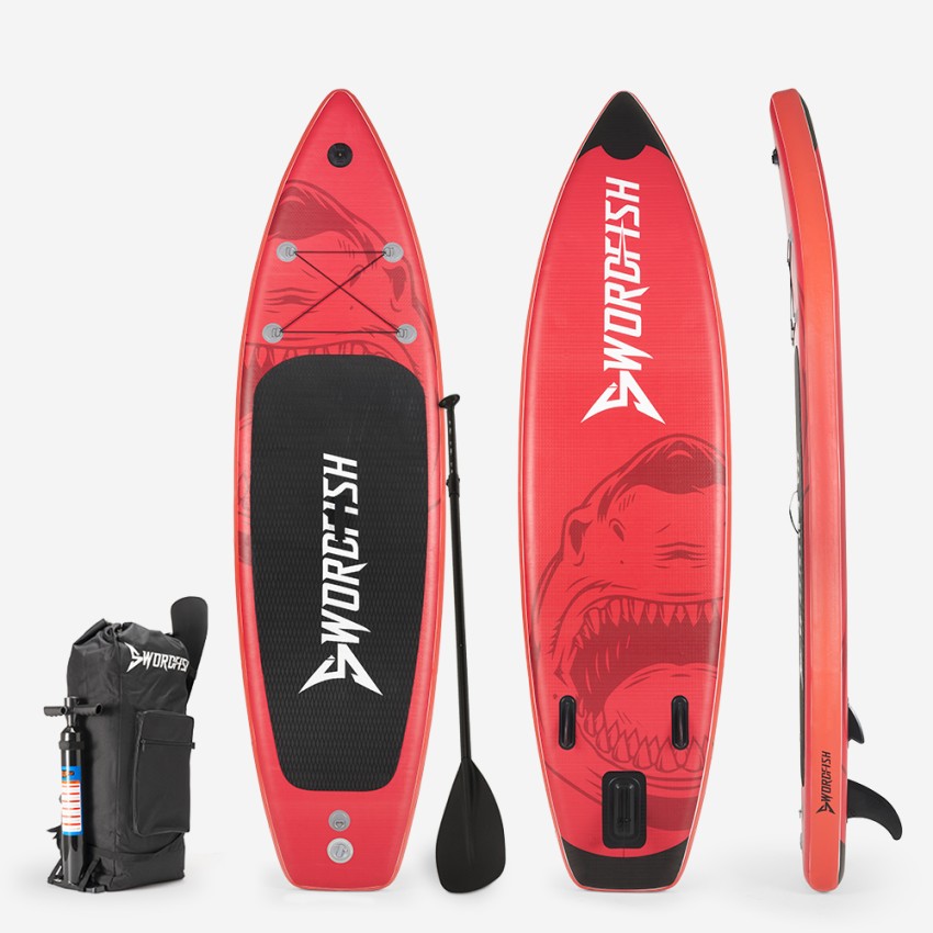 Stand Up Paddle planche de SUP gonflable 10'6 320cm Red Shark Pro Promotion