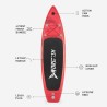 SUP Stand Up Paddle Gonflable Touring 12'0 366cm Red Shark Pro XL Catalogue